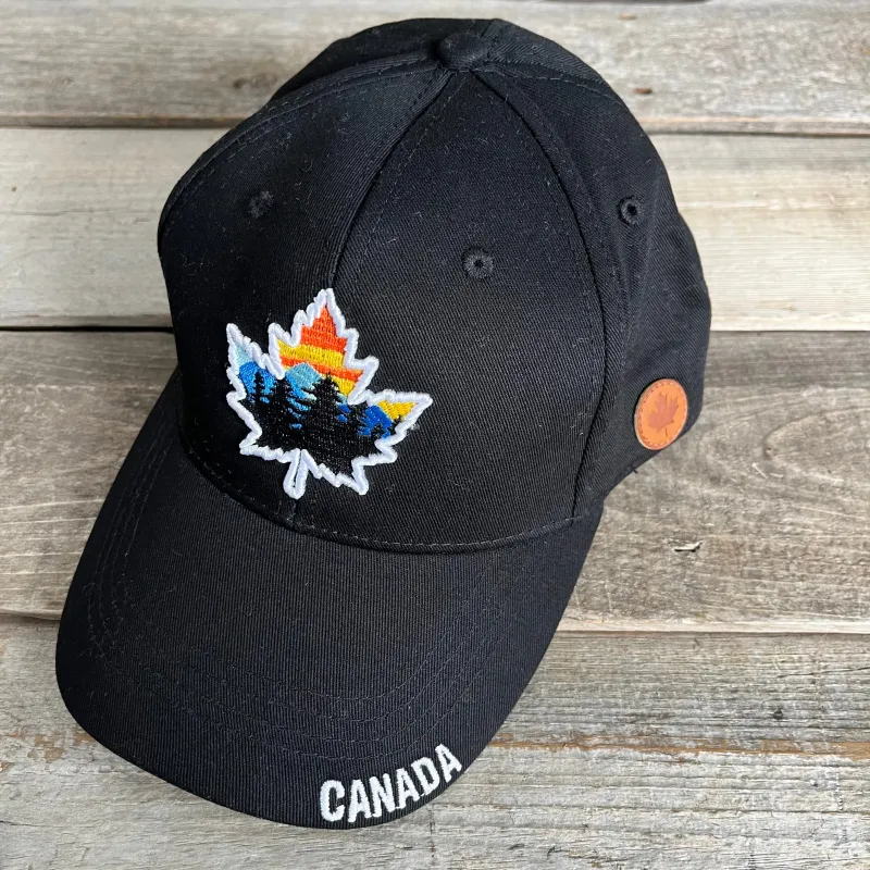 MAPLE LEAF SUNSET HAT sold by Oh Canada WPG