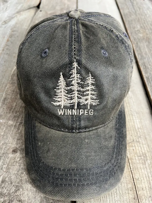 WINNIPEG 3 TREES STACKED HAT sold by Oh Canada WPG