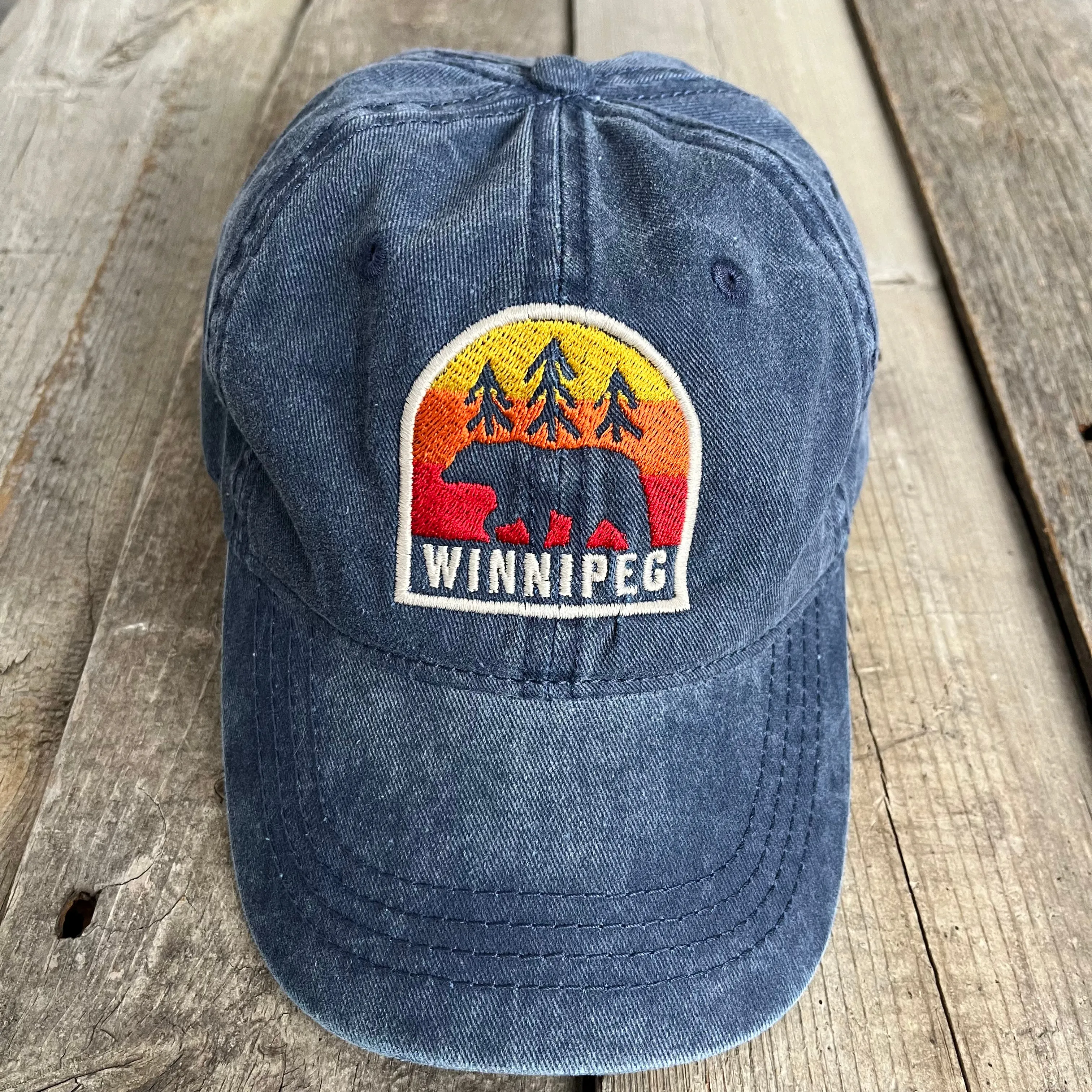 SUNSET BEAR WINNIPEG HAT sold by Oh Canada WPG product image thumbnail 2