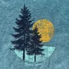 FIR TREES SUNRISE TO SUNSET WOMENS T-SHIRT sold by Oh Canada WPG