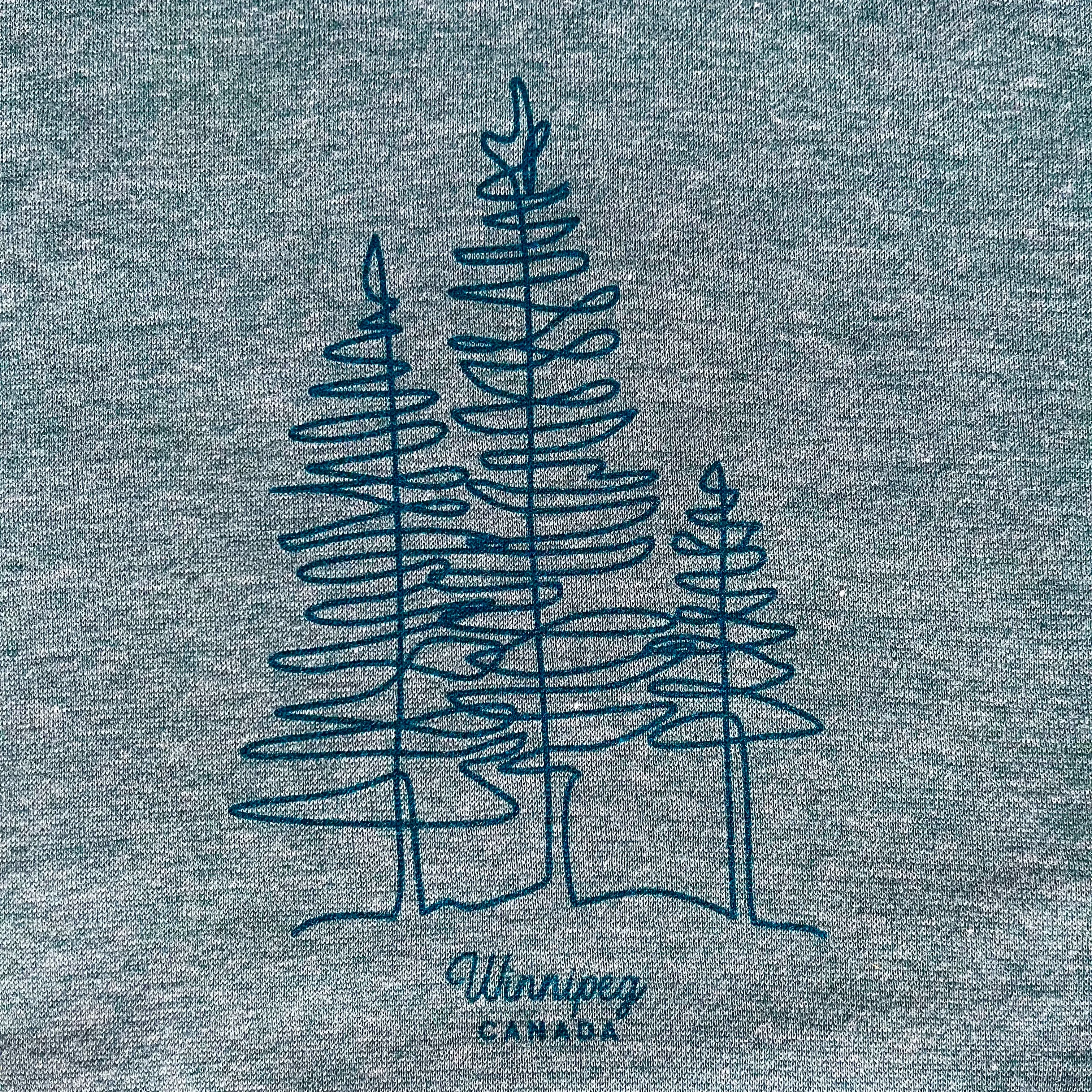 TREE OUTLINE WINNIPEG WOMENS CREWNECK sold by Oh Canada WPG product image thumbnail 4