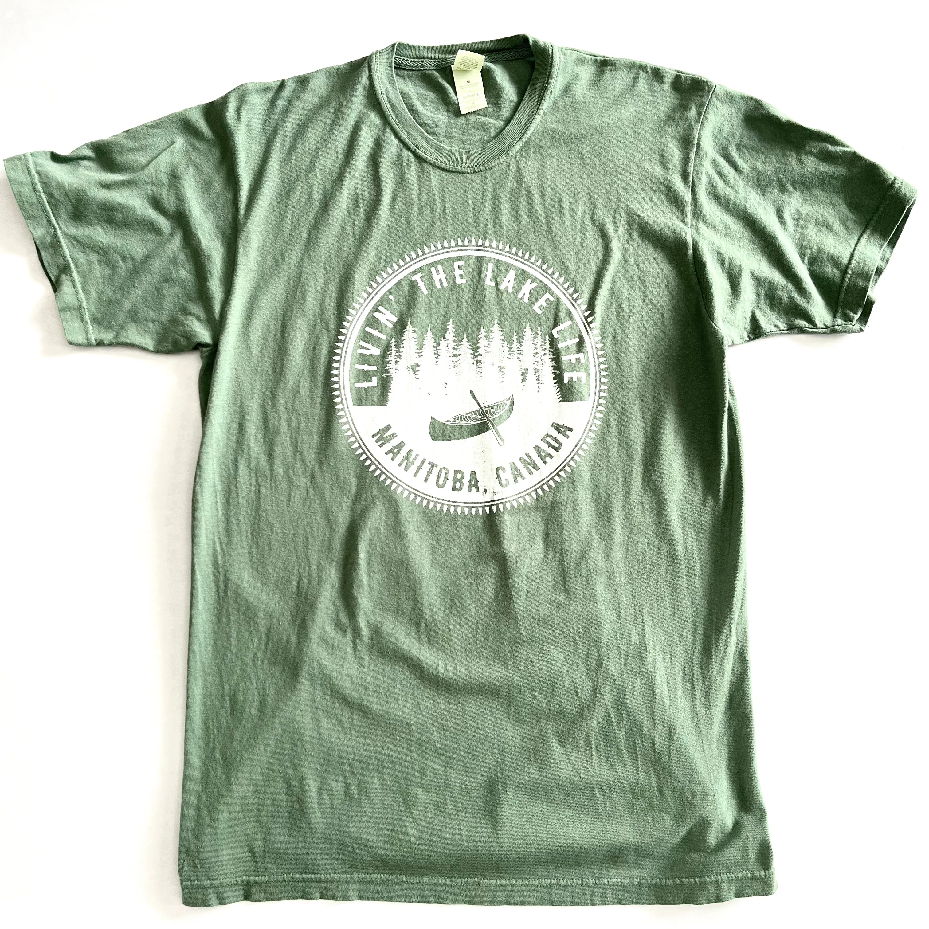 LIVIN' THE LAKE LIFE T-SHIRT sold by Oh Canada WPG product image thumbnail 3