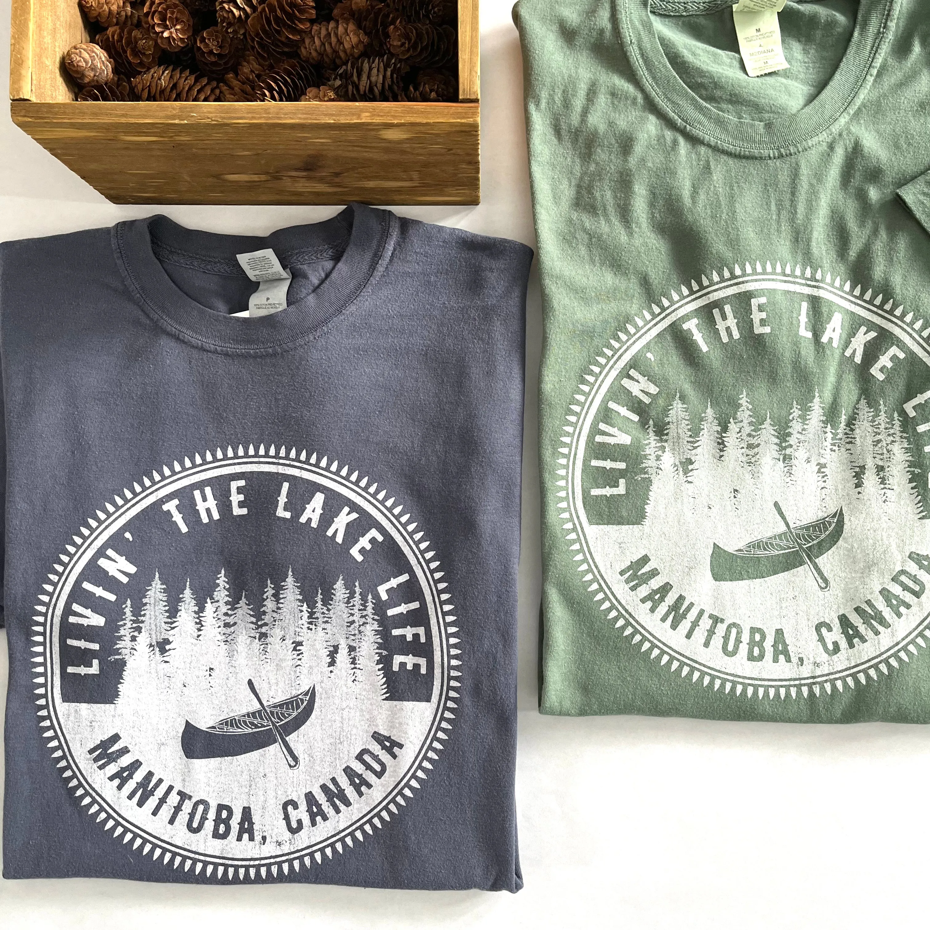LIVIN' THE LAKE LIFE T-SHIRT sold by Oh Canada WPG