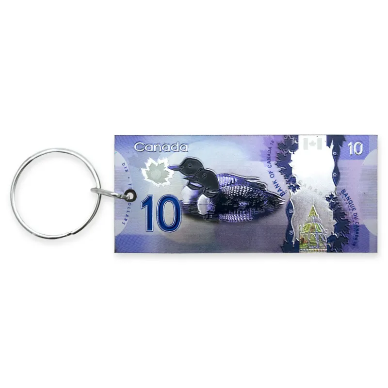 $10 BILL KEYCHAIN sold by Oh Canada WPG