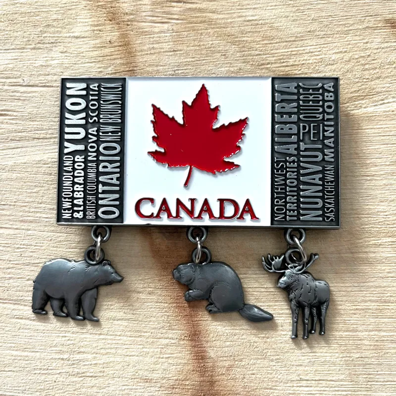 CANADA FLAG CHARM MAGNET sold by Oh Canada WPG