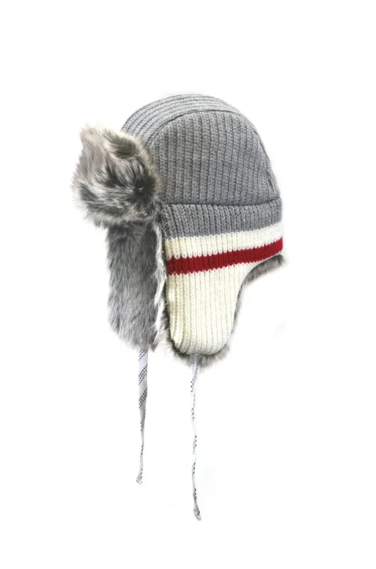 CABIN KNIT AVIATOR HAT sold by Oh Canada WPG