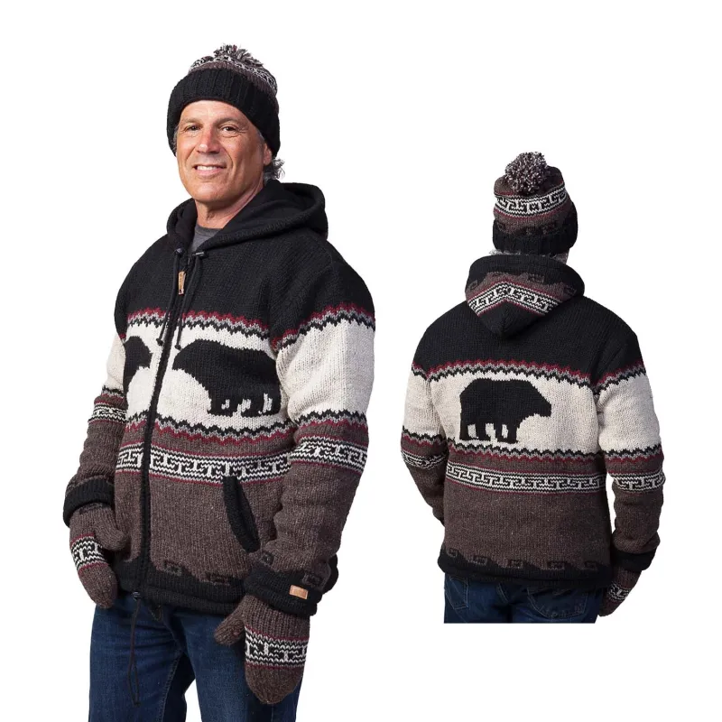WOOL ALGONQUIN JACKET sold by Oh Canada WPG