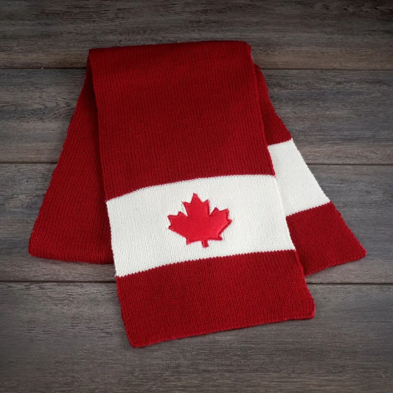 MAPLE LEAF SCARF sold by Oh Canada WPG