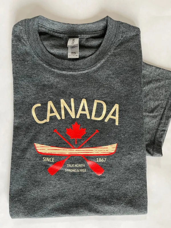 CANADA CANOE T-SHIRT sold by Oh Canada WPG
