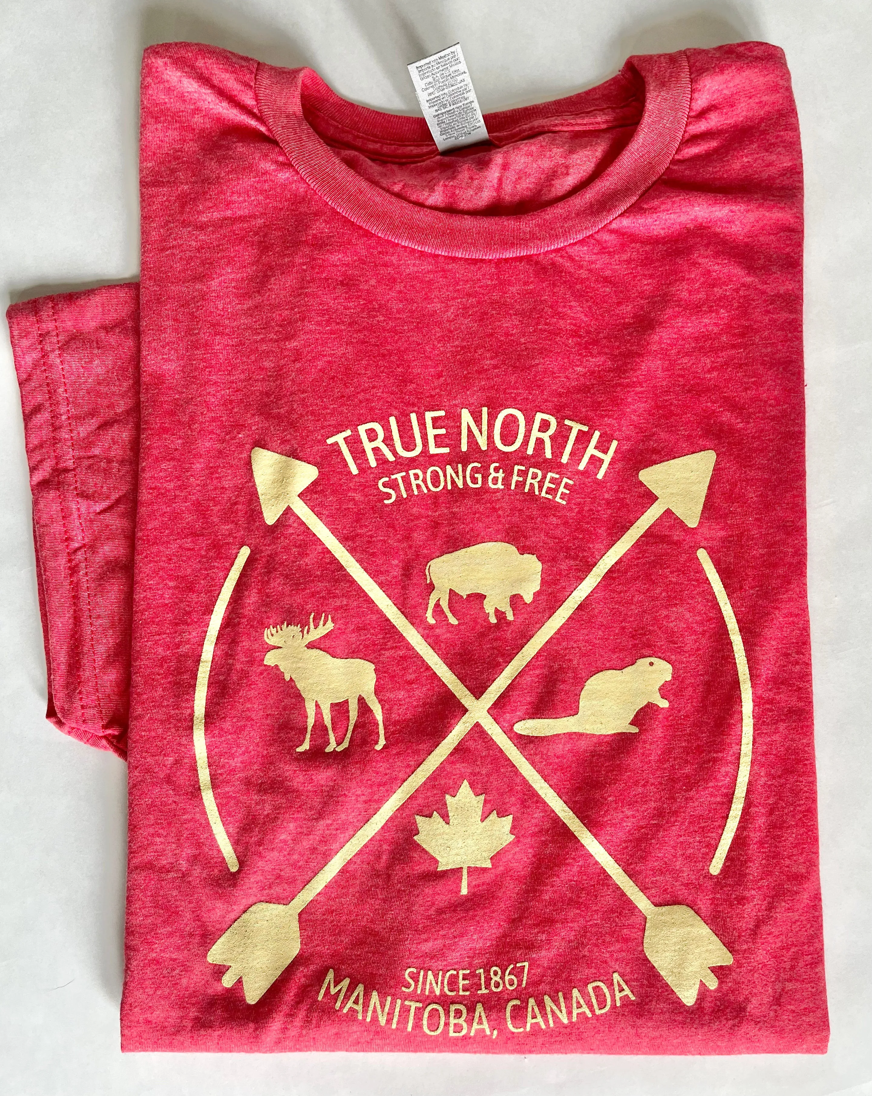 TRUE NORTH ARROWS T-SHIRT sold by Oh Canada WPG product image thumbnail 2
