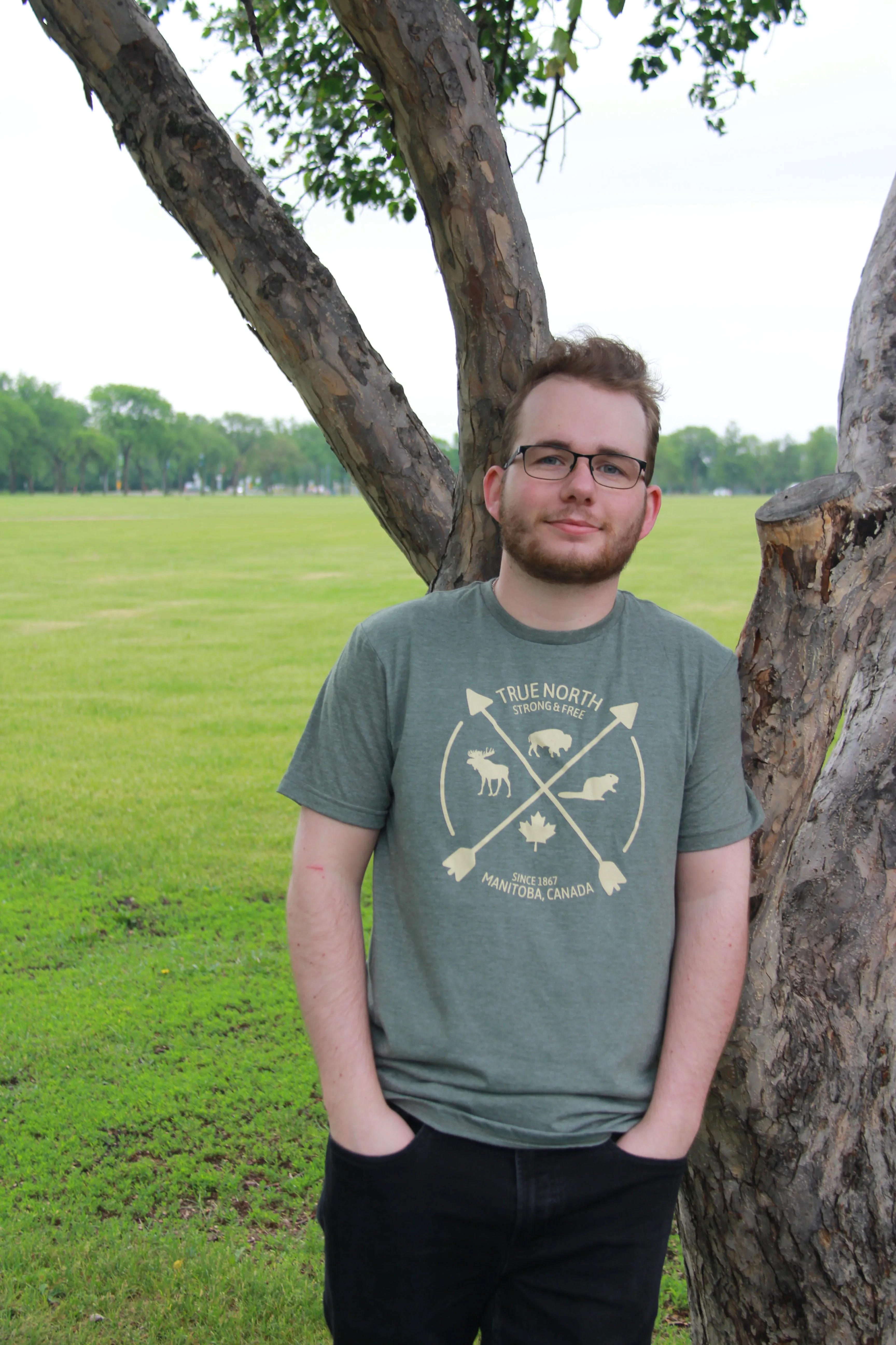 TRUE NORTH ARROWS T-SHIRT sold by Oh Canada WPG product image thumbnail 3