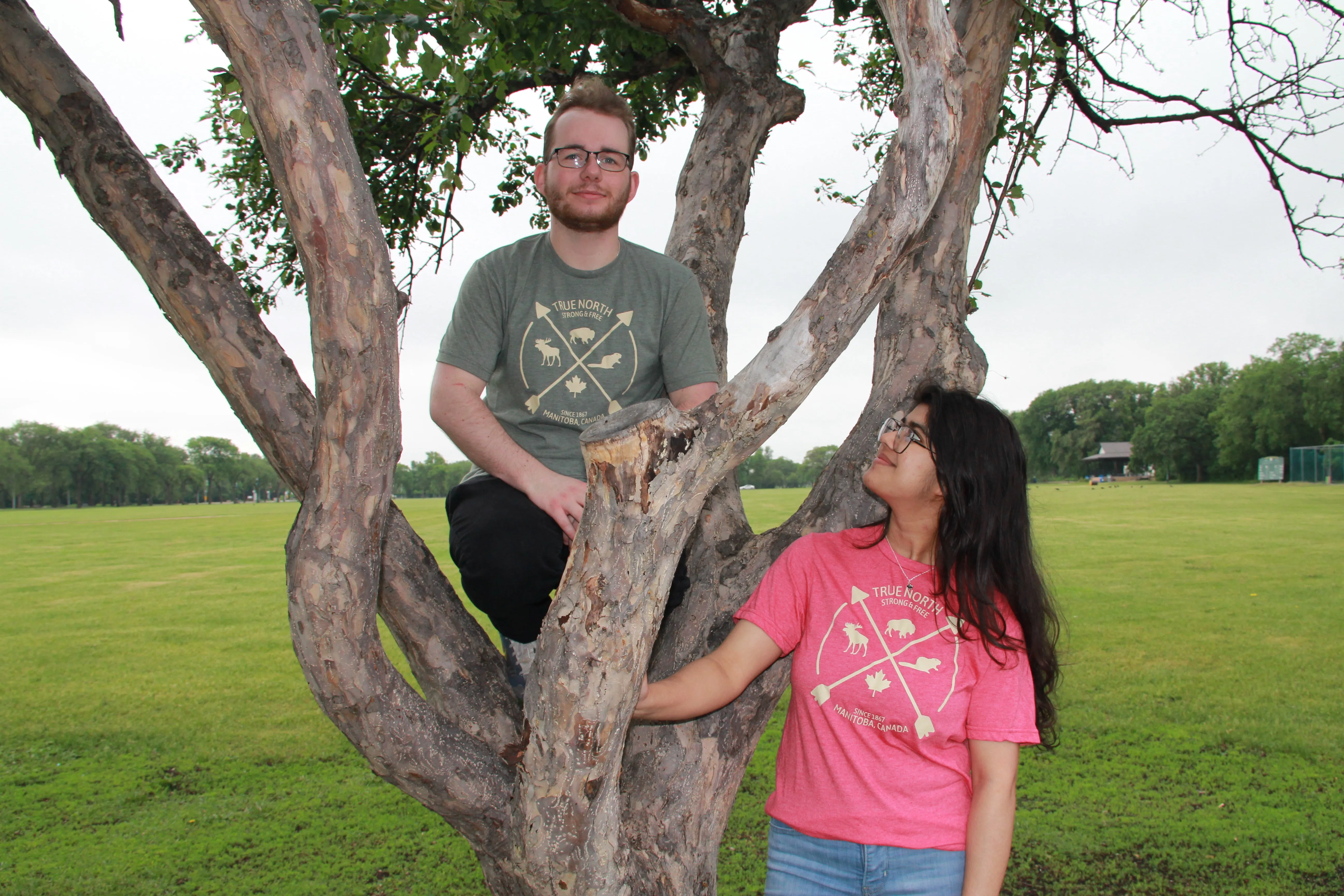 TRUE NORTH ARROWS T-SHIRT sold by Oh Canada WPG