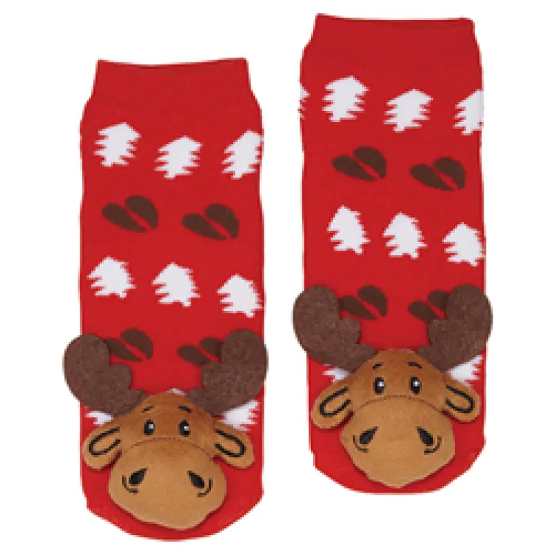 MOOSE PLUSH SOCKS sold by Oh Canada WPG