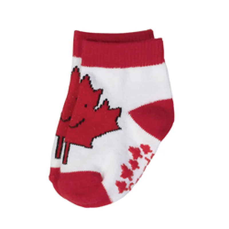 HAPPY LEAF INFANT SOCKS sold by Oh Canada WPG