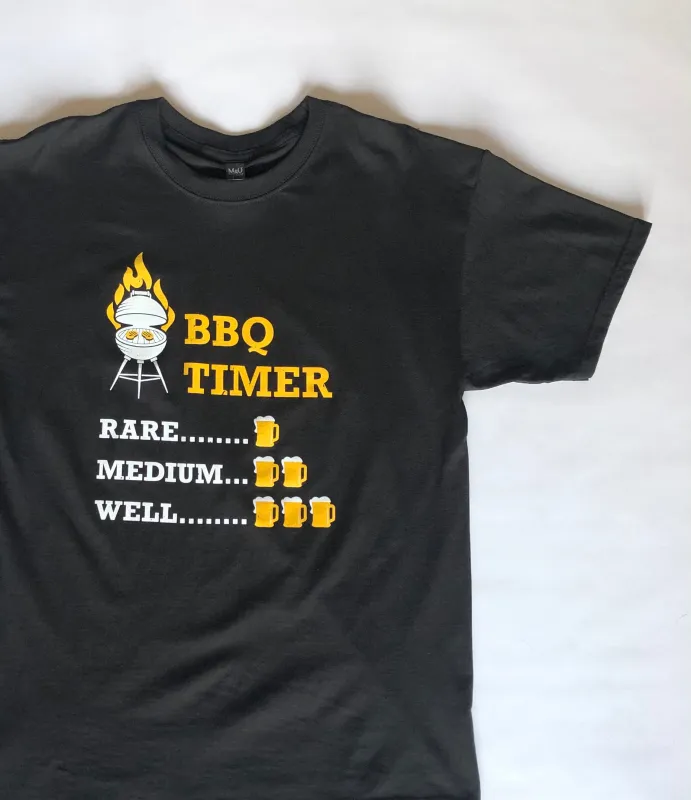 BBQ TIMER T-SHIRT sold by Oh Canada WPG