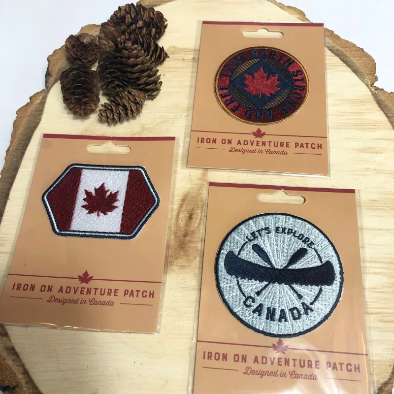IRON ON ADVENTURE PATCH sold by Oh Canada WPG