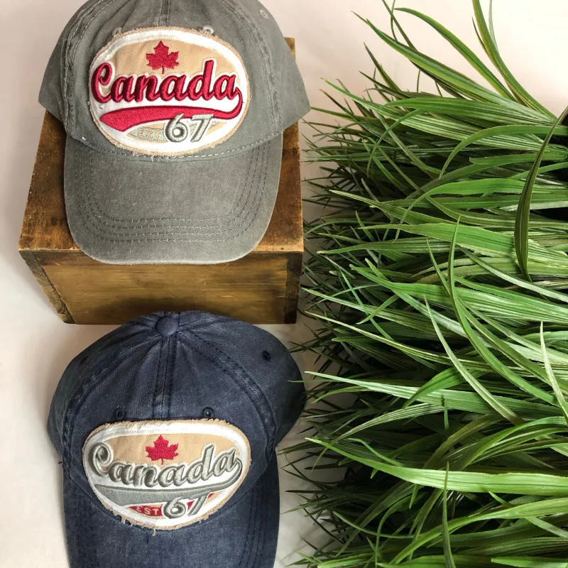 DISTRESSED CANADA HAT sold by Oh Canada WPG