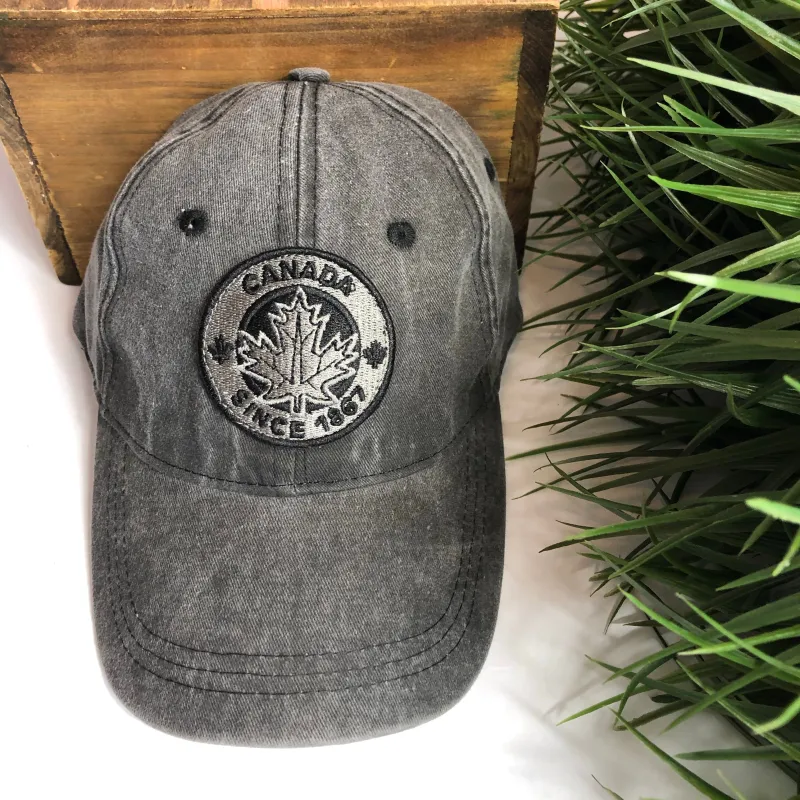 DISTRESSED 1867 CANADA HAT sold by Oh Canada WPG