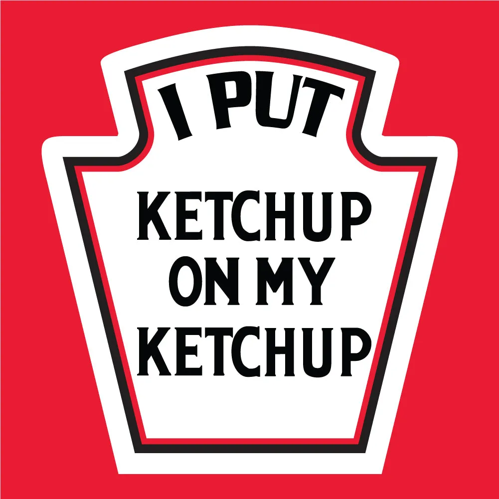 KETCHUP ADULT T-SHIRT sold by Oh Canada WPG product image thumbnail 2