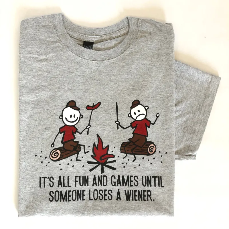 IT’S ALL FUN AND GAMES T-SHIRT sold by Oh Canada WPG