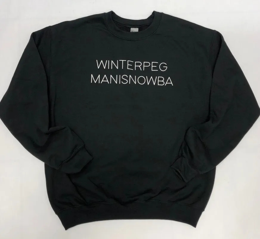 WINTERPEG MANISNOWBA CREWNECK sold by Oh Canada WPG