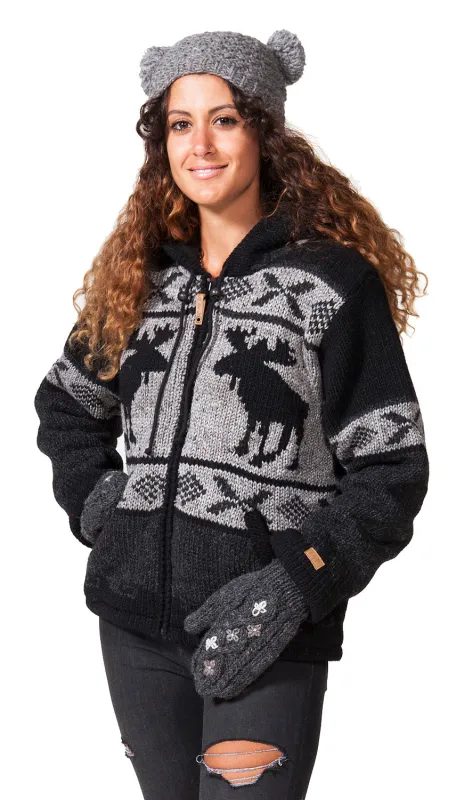 WOOL MOOSE JACKET sold by Oh Canada WPG