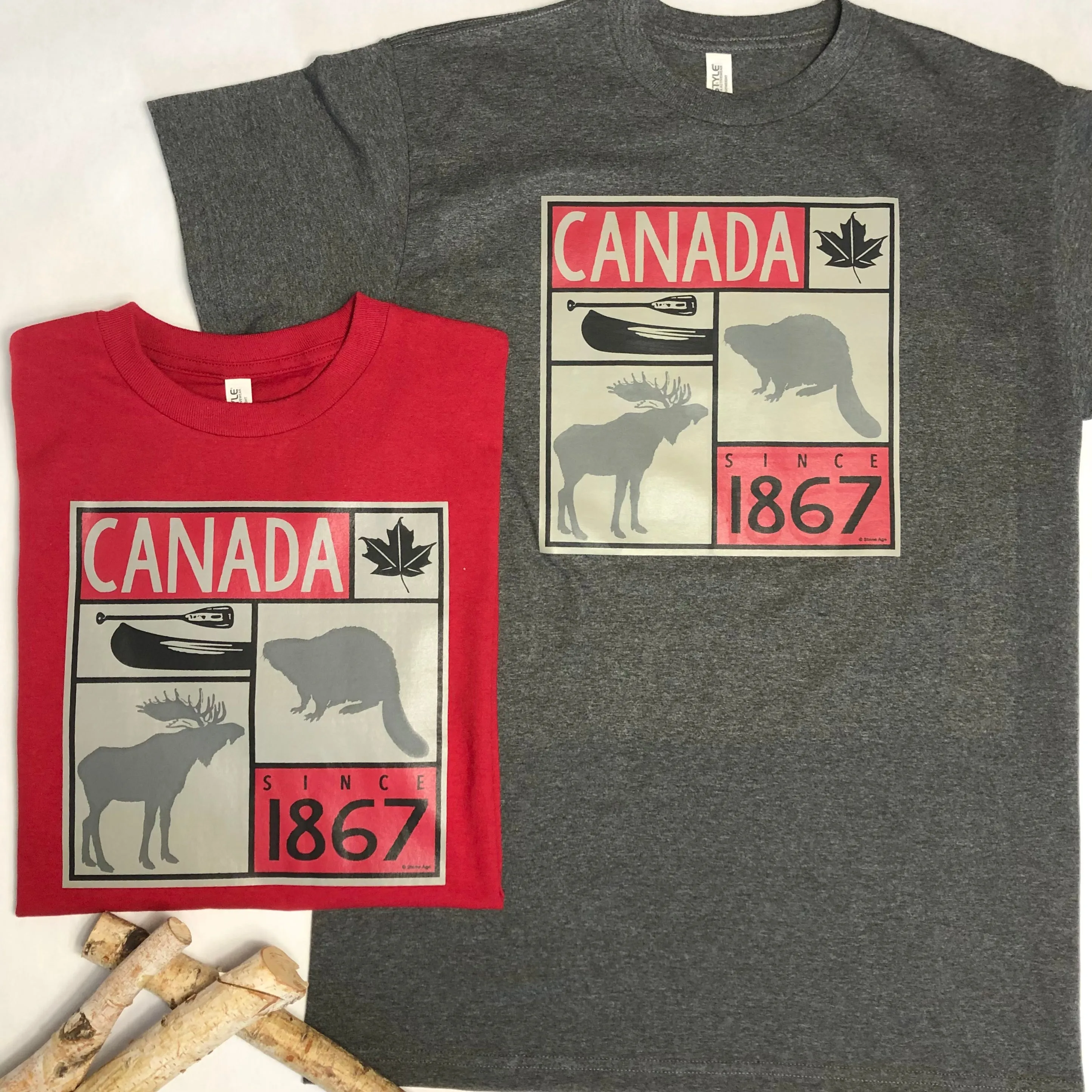 CANADA ICONS TEE sold by Oh Canada WPG product image thumbnail 2