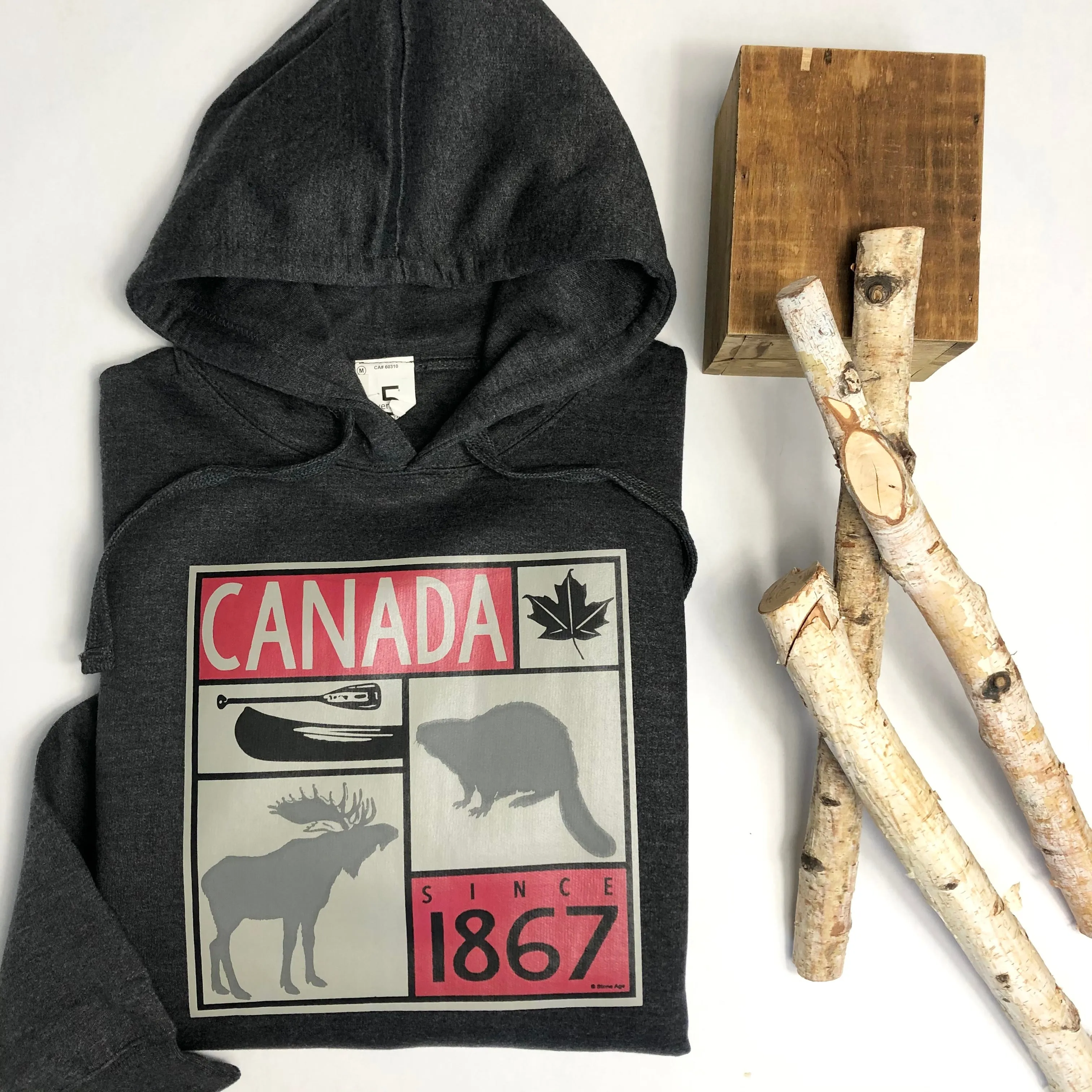CANADA ICONS HOODIE sold by Oh Canada WPG product image thumbnail 2