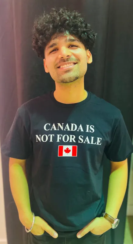 CANADA IS NOT FOR SALE T-SHIRT sold by Oh Canada WPG