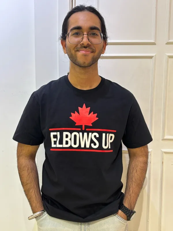 ELBOWS UP T-SHIRT sold by Oh Canada WPG