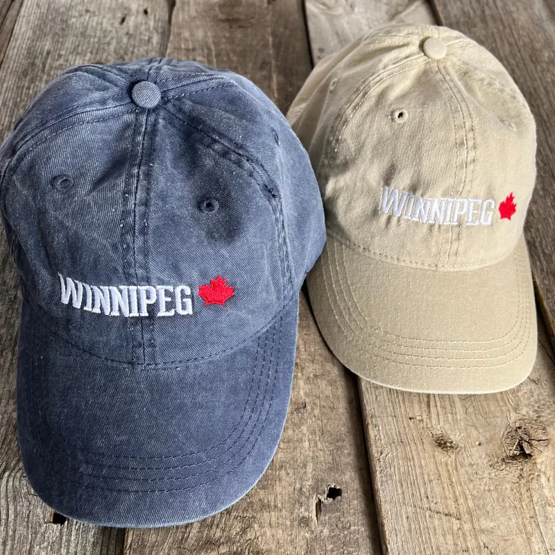 EMBROIDERED WINNIPEG DAD HAT sold by Oh Canada WPG