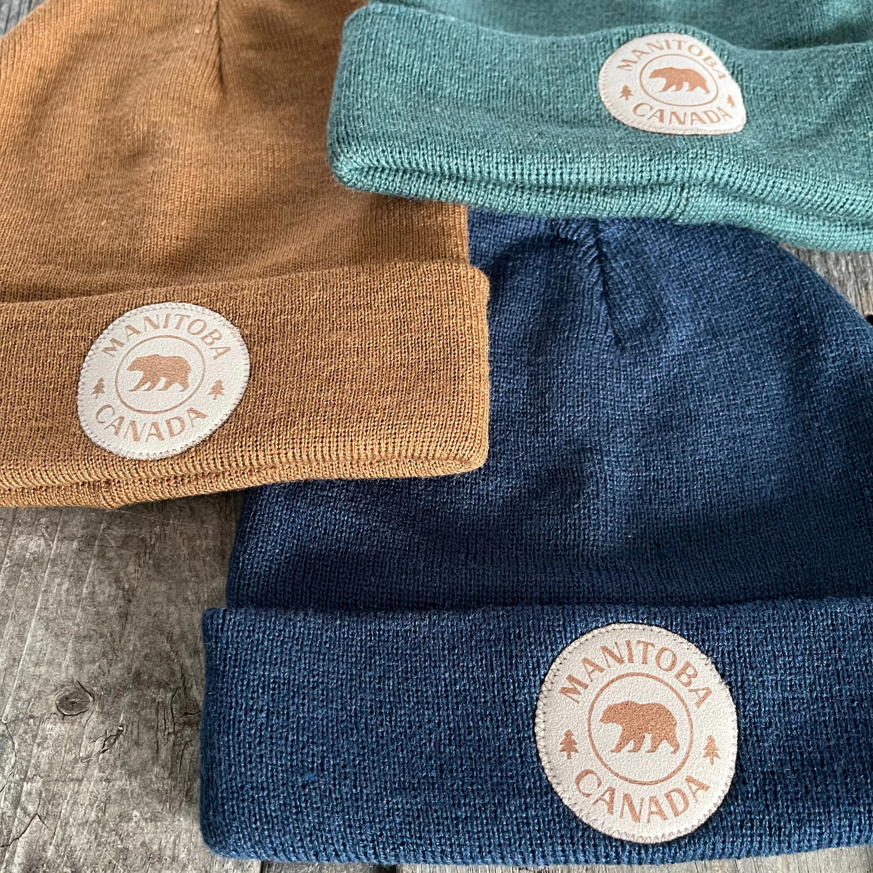 MANITOBA CANADA BEAR PATCH BEANIE sold by Oh Canada WPG product image thumbnail 2