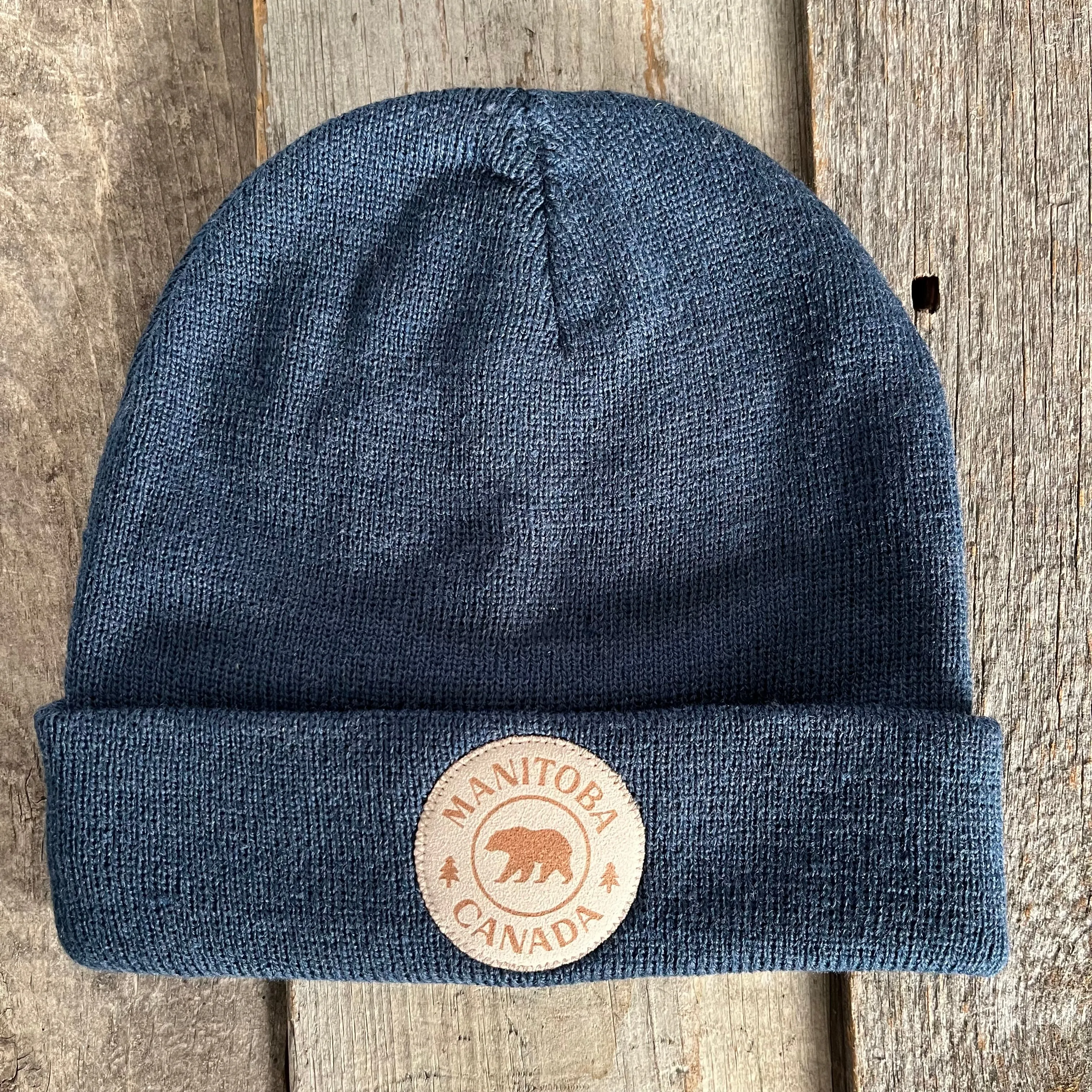 MANITOBA CANADA BEAR PATCH BEANIE sold by Oh Canada WPG product image thumbnail 4