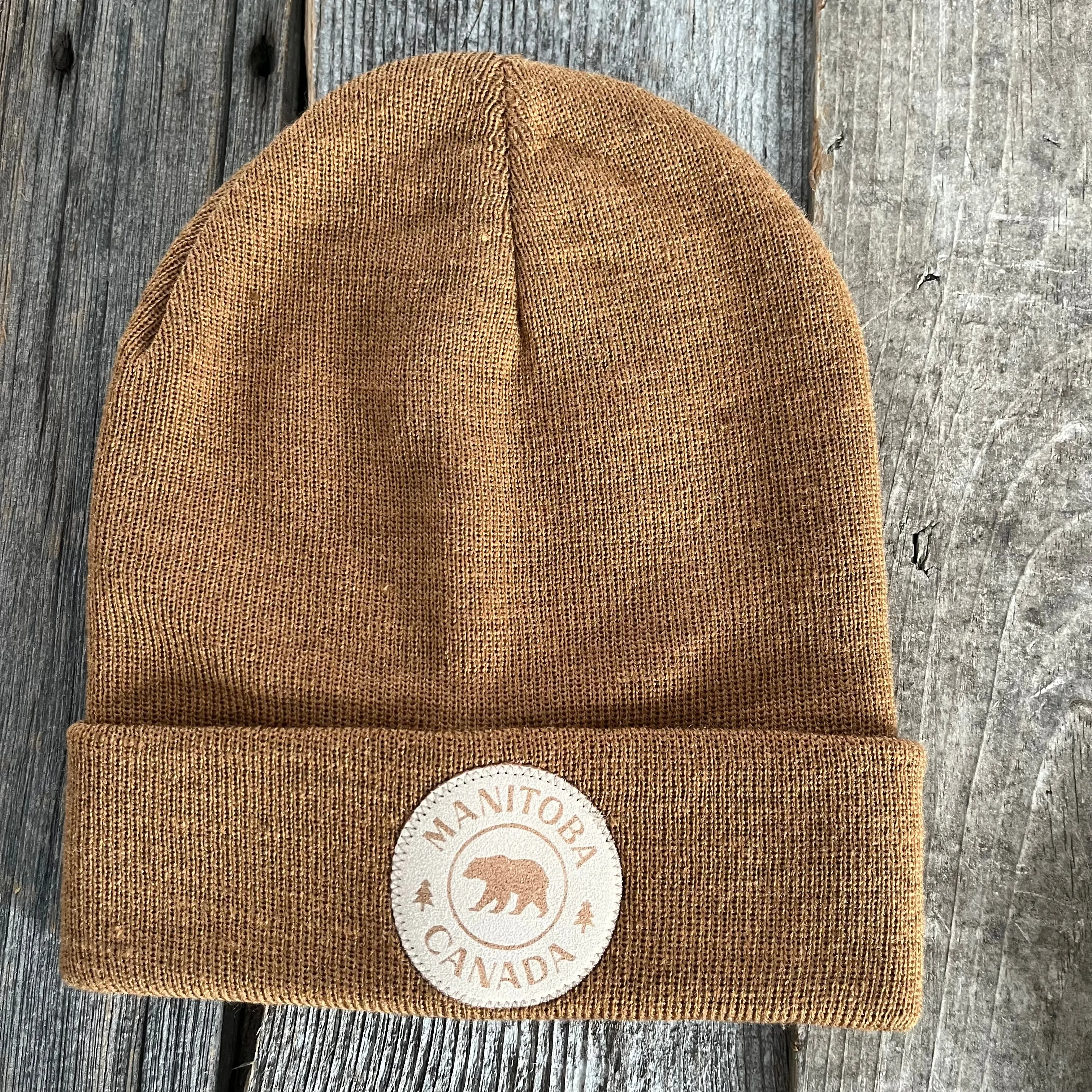 MANITOBA CANADA BEAR PATCH BEANIE sold by Oh Canada WPG product image thumbnail 5