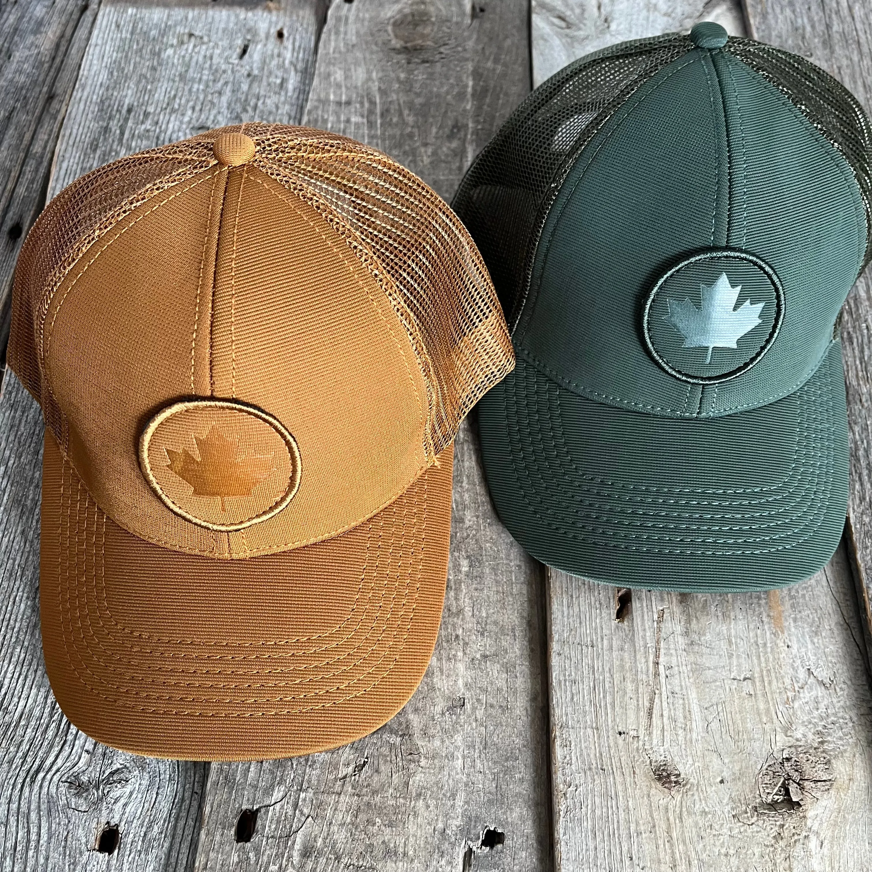 EMBOSSED CIRCLE PATCH CANADA HAT sold by Oh Canada WPG product image thumbnail 2