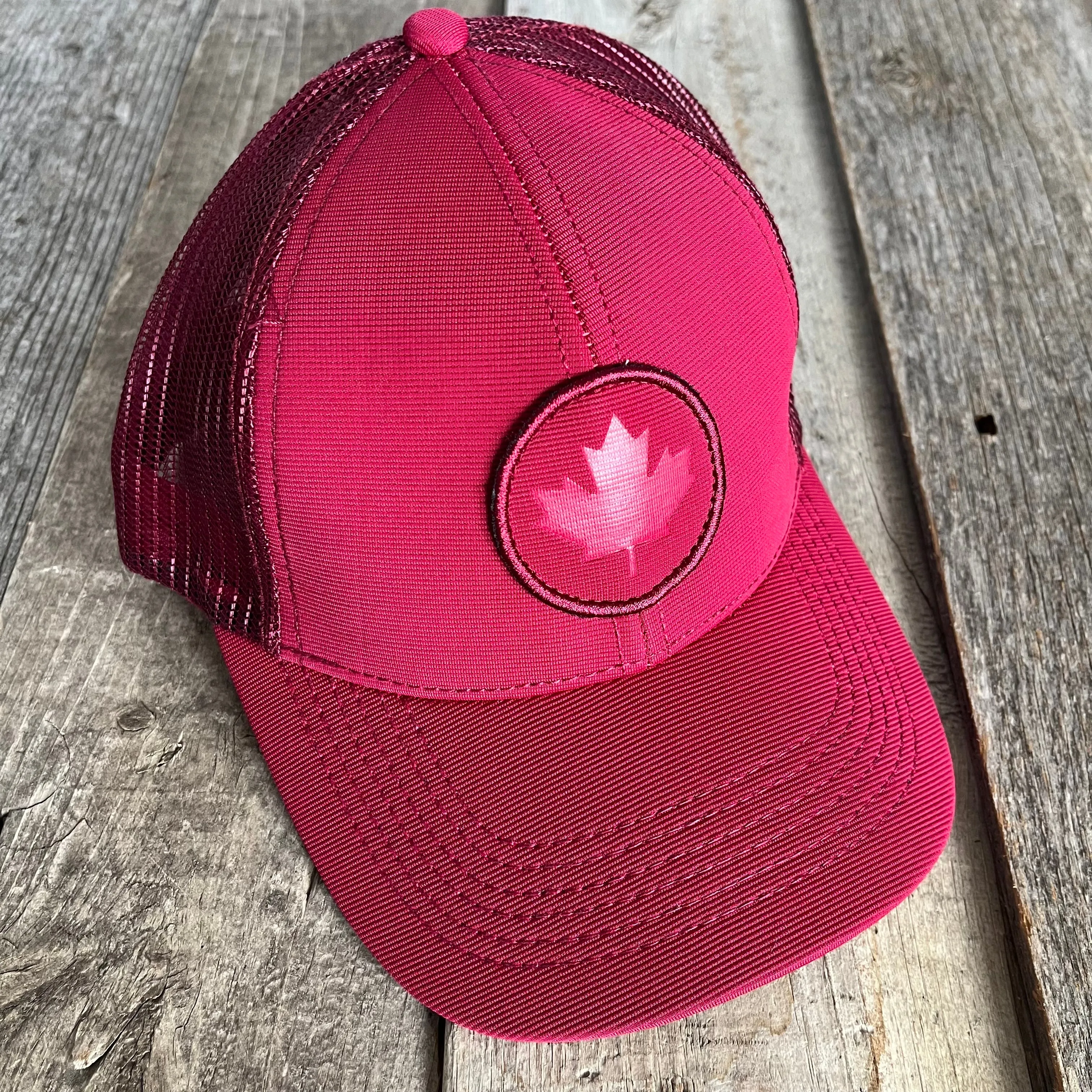 EMBOSSED CIRCLE PATCH CANADA HAT sold by Oh Canada WPG product image thumbnail 5
