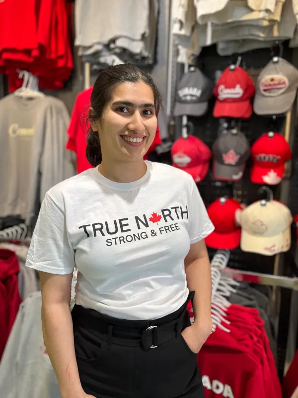 TRUE NORTH STRONG & FREE T-SHIRT sold by Oh Canada WPG