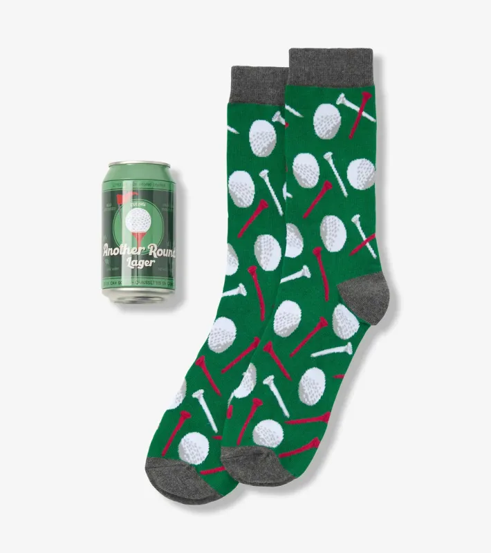 BALLS AND TEES BEER CAN SOCKS sold by Oh Canada WPG