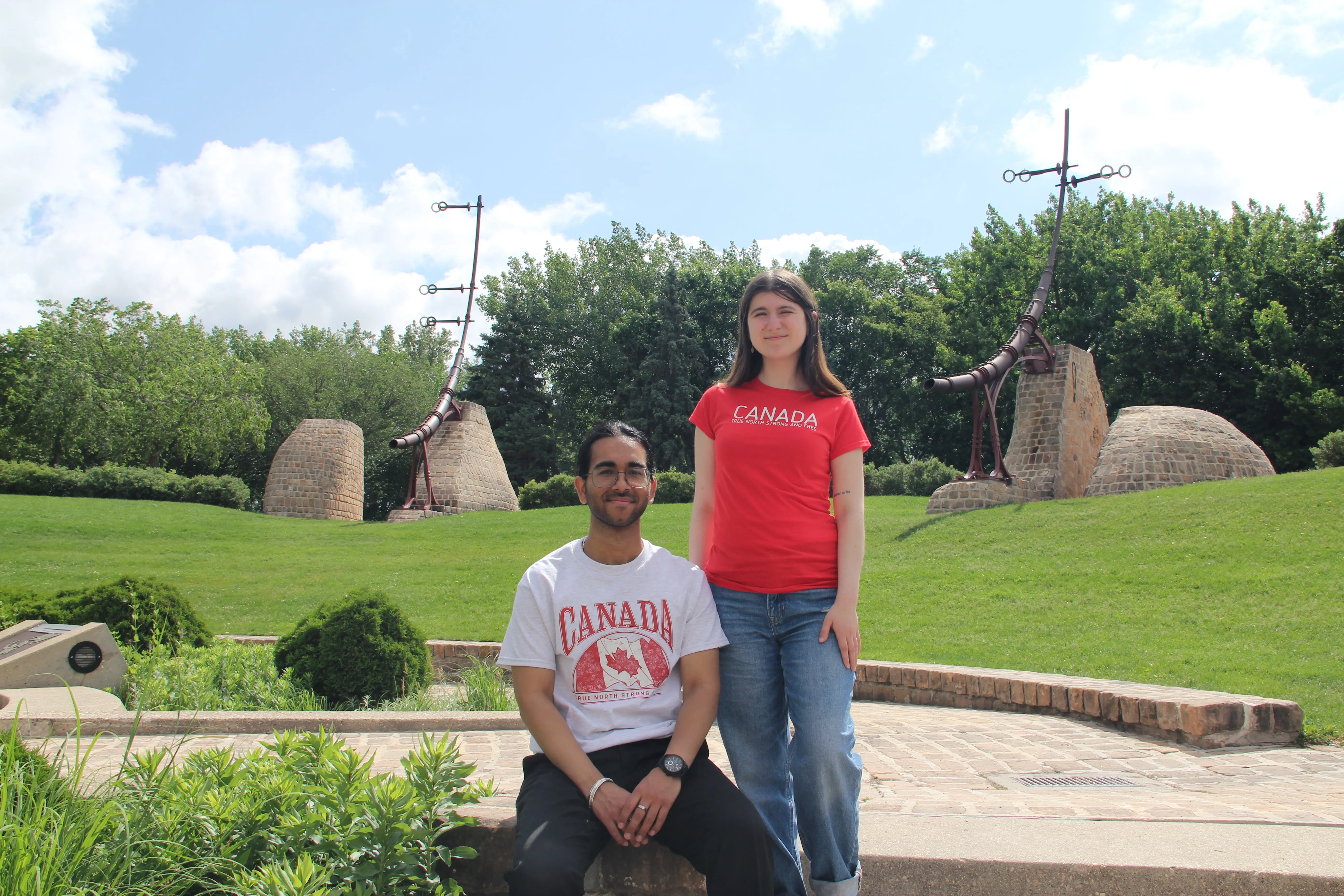 VINTAGE CANADA FLAG T-SHIRT sold by Oh Canada WPG product image thumbnail 2