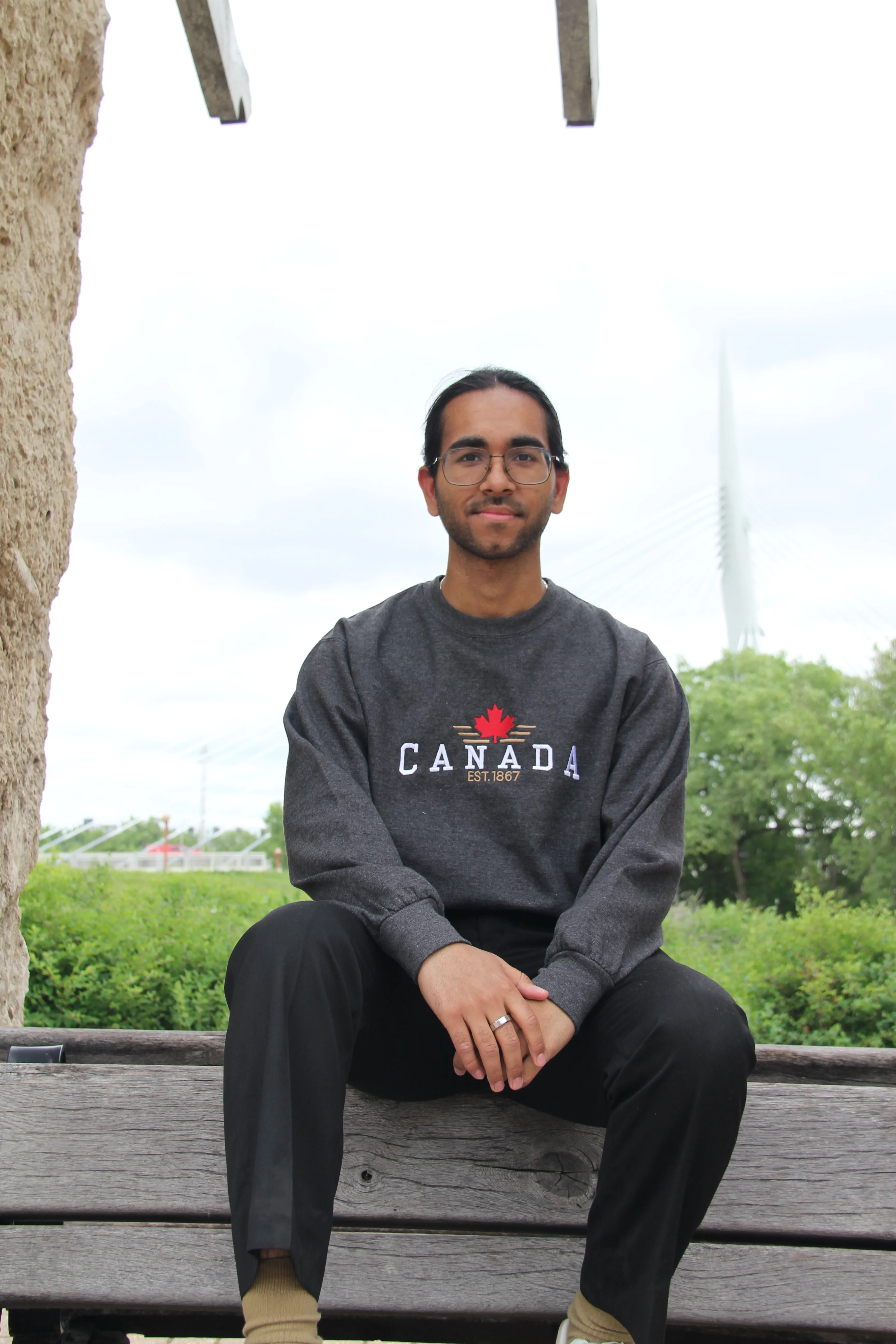 CANADA EMBROIDERED CREWNECK sold by Oh Canada WPG