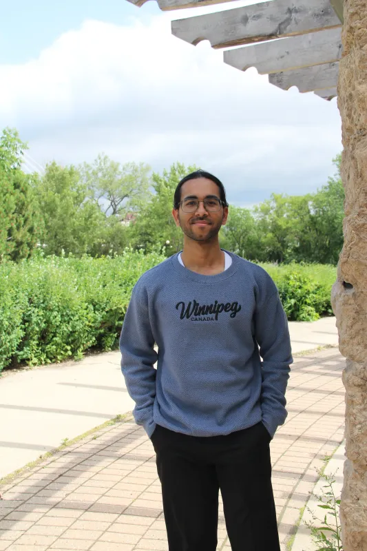 PUFF PRINT OTTOMAN CREWNECK sold by Oh Canada WPG