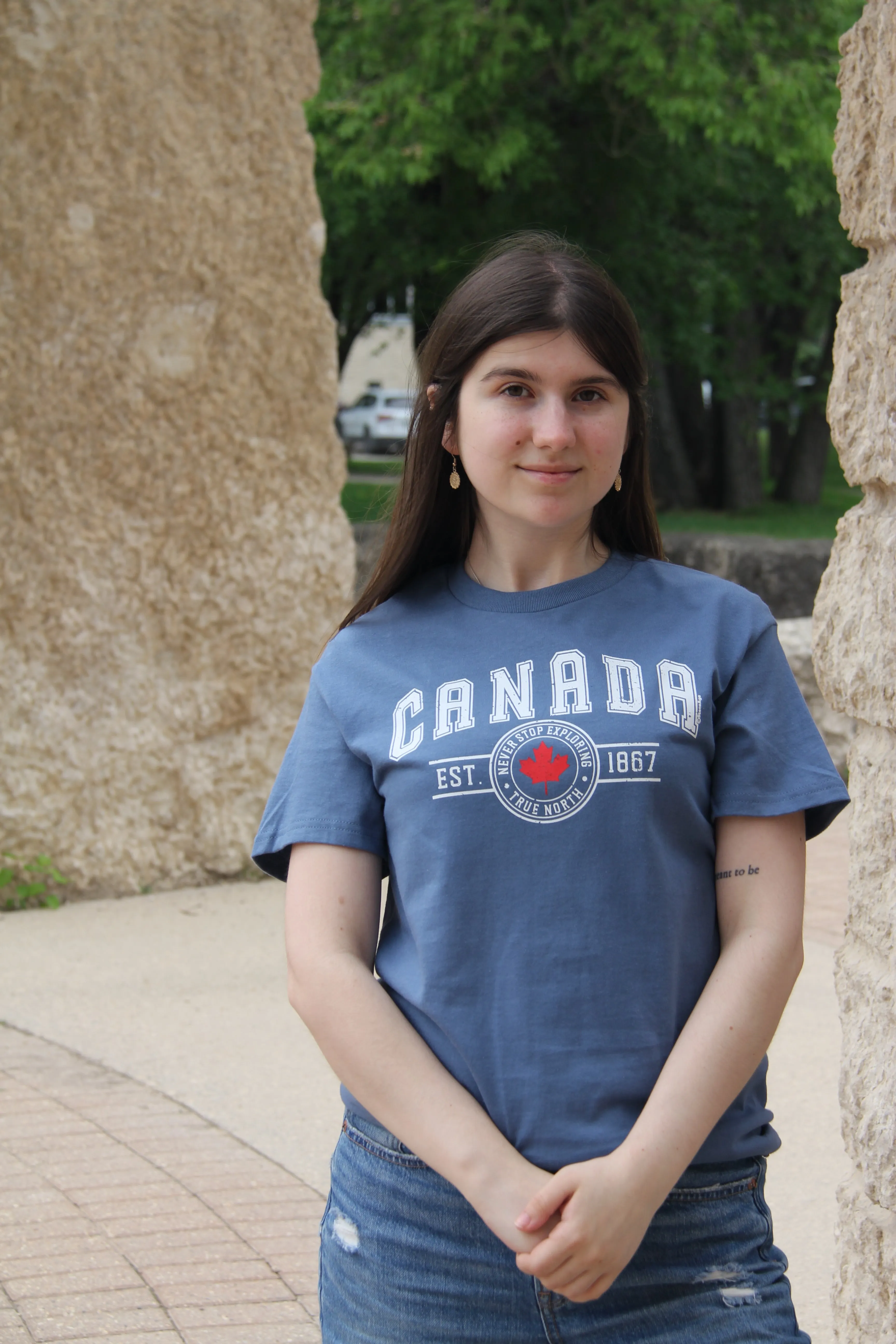 EST 1867 CANADA T-SHIRT sold by Oh Canada WPG
