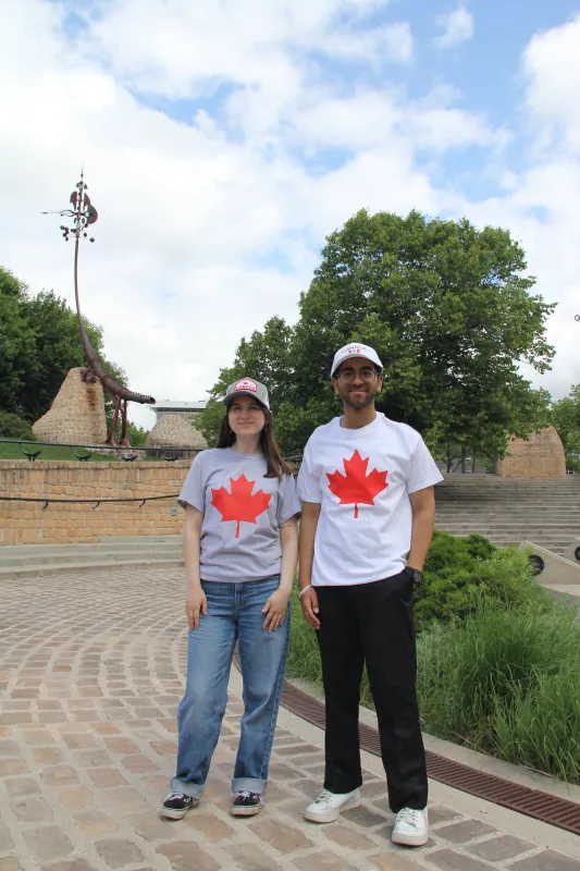 MAPLE LEAF T-SHIRT sold by Oh Canada WPG