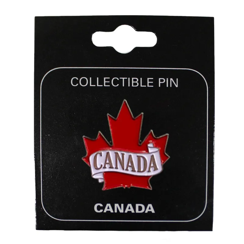 MAPLE LEAF CANADA PIN sold by Oh Canada WPG