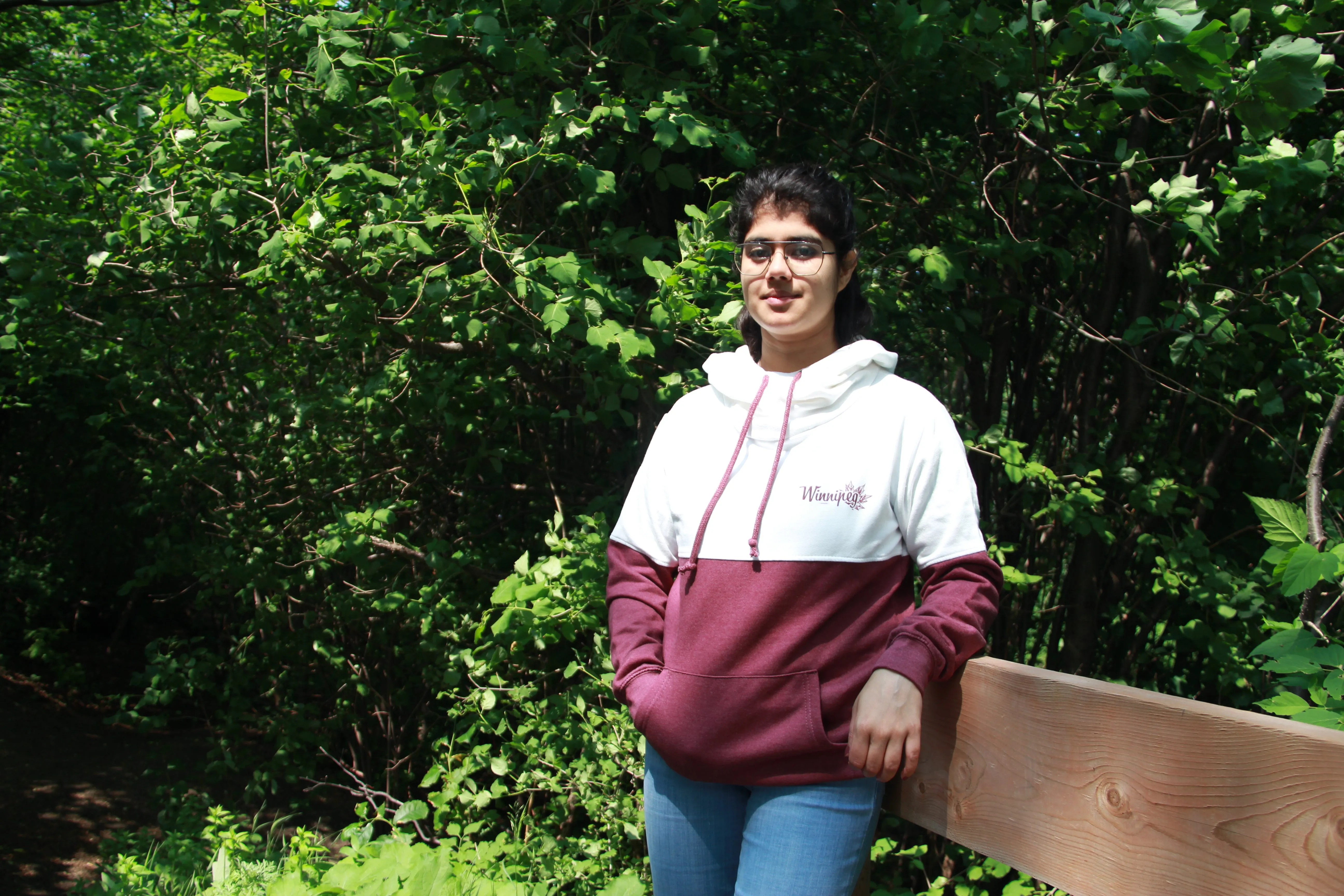 WOMENS WINNIPEG HOODIE sold by Oh Canada WPG product image thumbnail 2