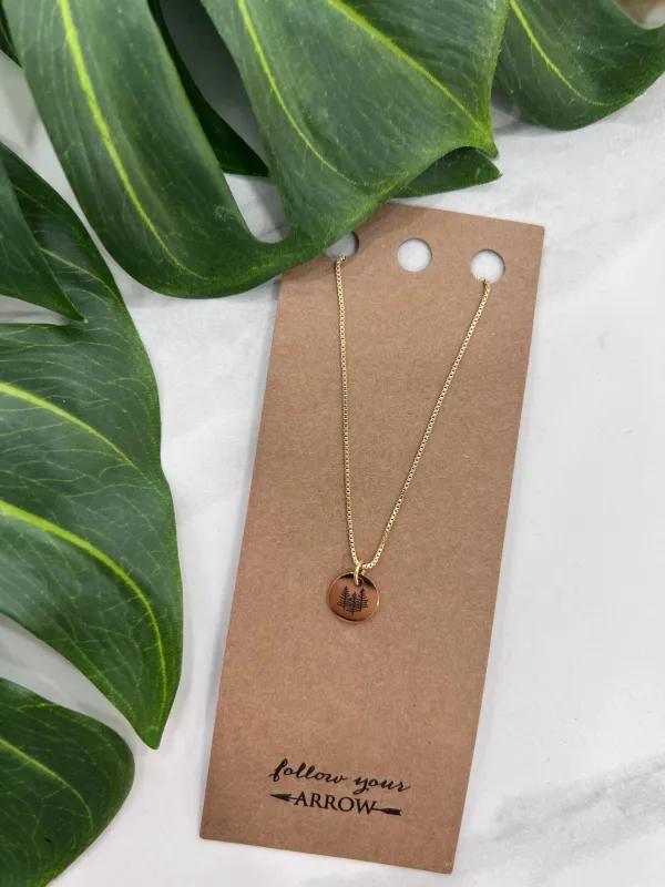 TREE CHARM NECKLACE sold by Oh Canada WPG