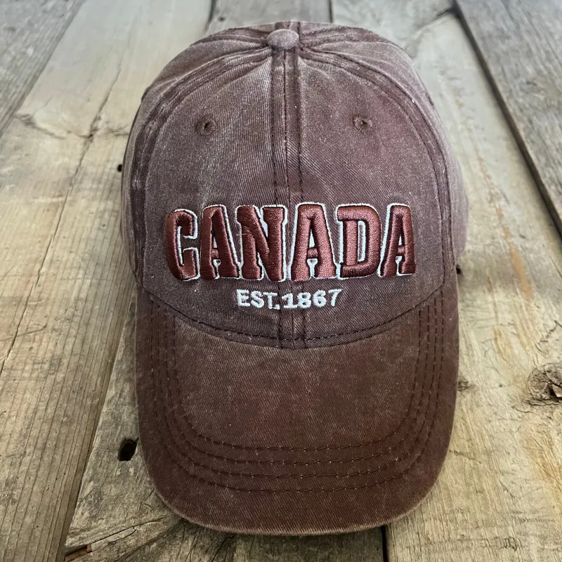 EST 1867 CANADA HAT sold by Oh Canada WPG