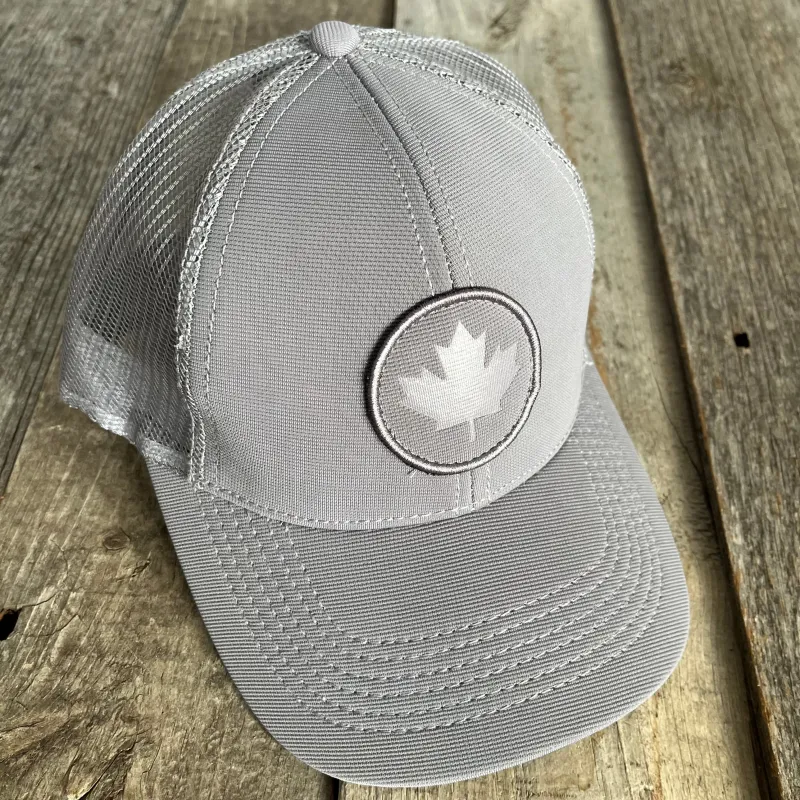 EMBOSSED CIRCLE PATCH CANADA HAT sold by Oh Canada WPG
