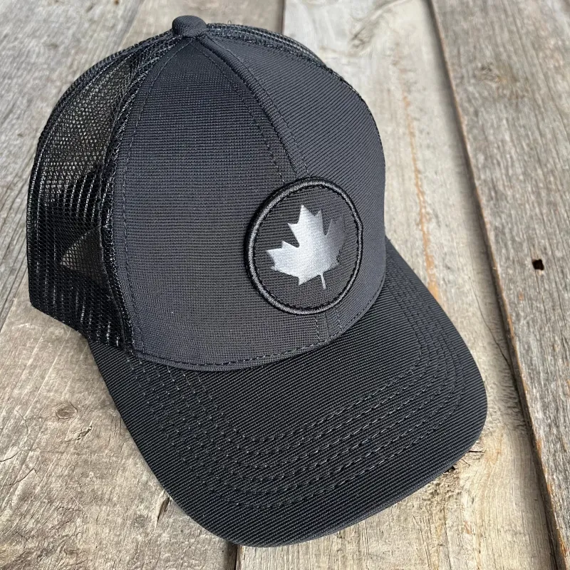 EMBOSSED CIRCLE PATCH CANADA HAT sold by Oh Canada WPG