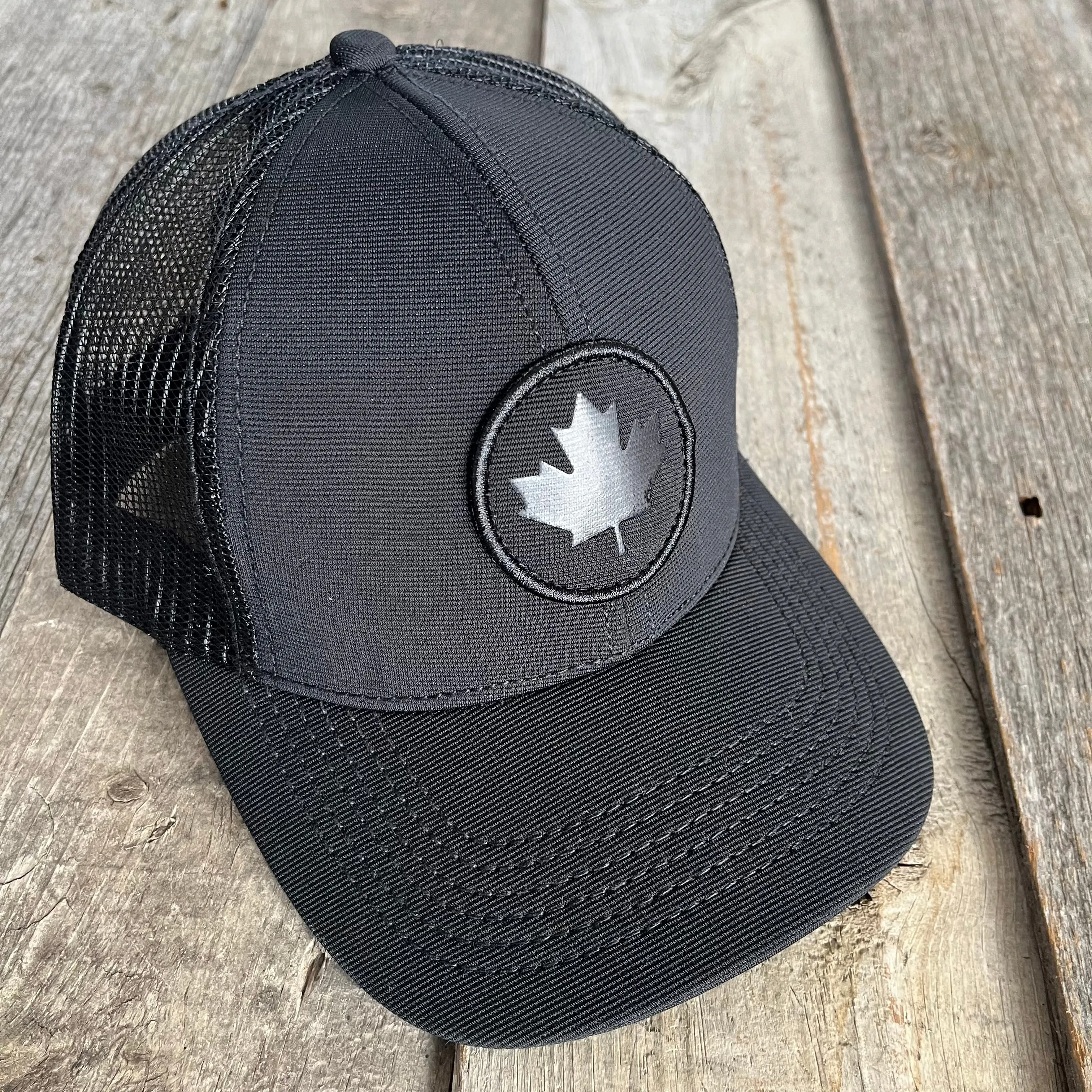 EMBOSSED CIRCLE PATCH CANADA HAT sold by Oh Canada WPG